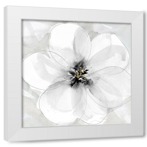 Bold Beginnings I White Modern Wood Framed Art Print by Robinson, Carol