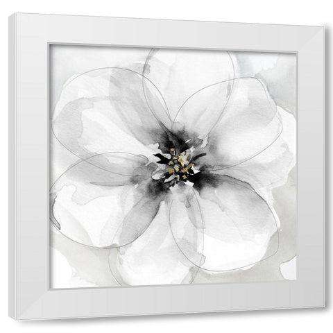 Bold Beginnings II White Modern Wood Framed Art Print by Robinson, Carol