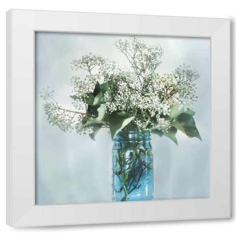Bloomin Wild II White Modern Wood Framed Art Print by Weisz, Irene