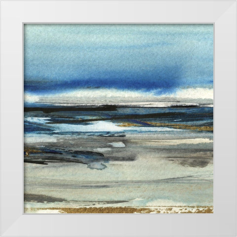 Changing Skies on Slausson Mountain I White Modern Wood Framed Art Print by Jill, Susan