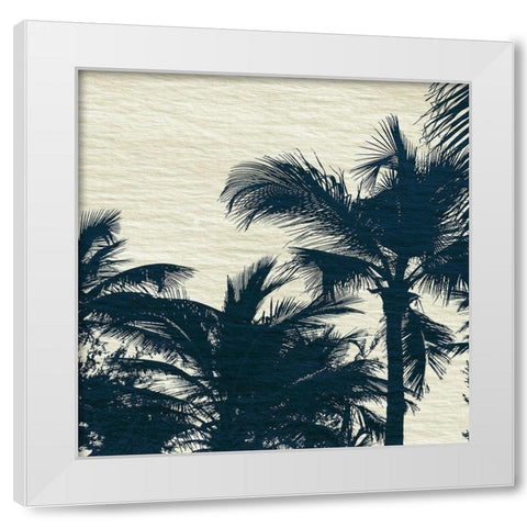 Caicos III White Modern Wood Framed Art Print by Jill, Susan