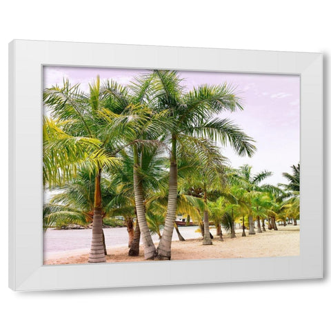 Summer Day White Modern Wood Framed Art Print by Carpentieri, Natalie