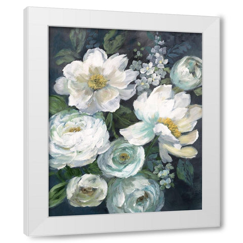 Nocturnal Radiance I White Modern Wood Framed Art Print by Nan