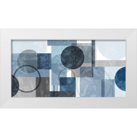 Chelsea Dusk White Modern Wood Framed Art Print by Carpentieri, Natalie