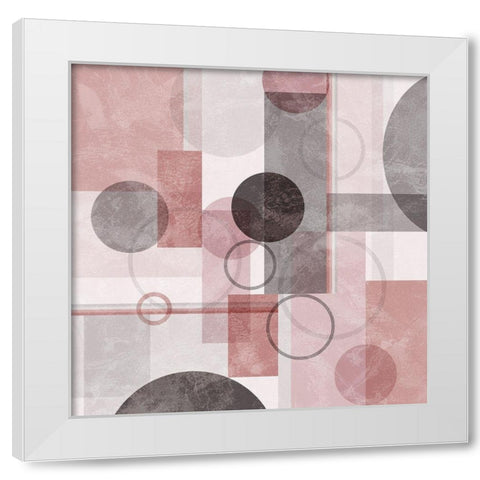 Chelsea Dawn White Modern Wood Framed Art Print by Carpentieri, Natalie