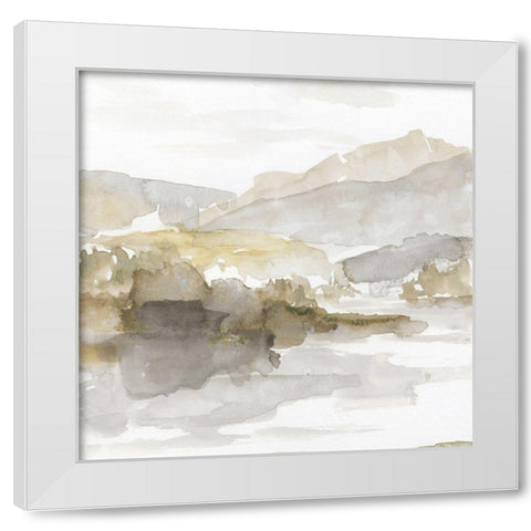 Sahara Sands I White Modern Wood Framed Art Print by Nan