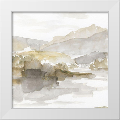 Sahara Sands I White Modern Wood Framed Art Print by Nan