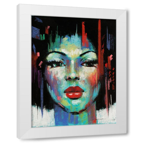 Pop Pastel I White Modern Wood Framed Art Print by Orme, E. Anthony