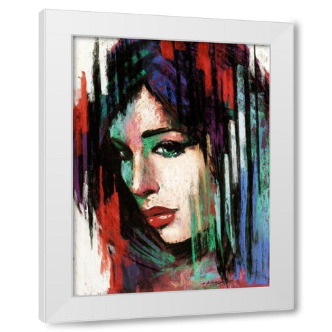 Pop Pastel II White Modern Wood Framed Art Print by Orme, E. Anthony