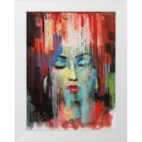Pop Pastel III White Modern Wood Framed Art Print by Orme, E. Anthony