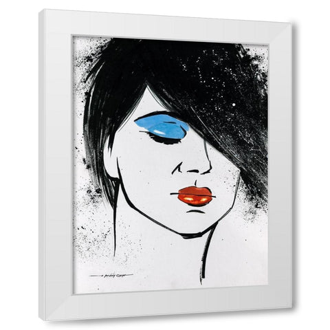Sketch Pop I White Modern Wood Framed Art Print by Orme, E. Anthony
