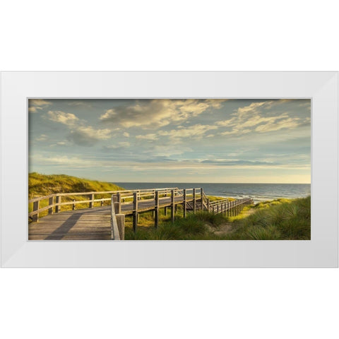 My Kind of Day White Modern Wood Framed Art Print by Calascibetta, Mike
