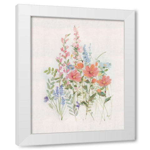 Sweet Summer Picks II White Modern Wood Framed Art Print by Swatland, Sally