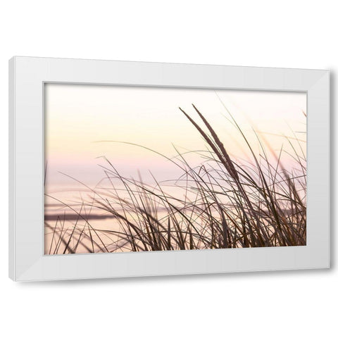 Cape Dune Morning White Modern Wood Framed Art Print by Monkman, Jerry and Marcy