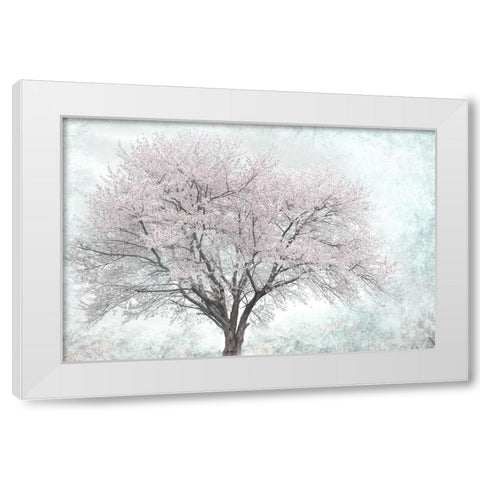 A Feel of Spring I White Modern Wood Framed Art Print by Weisz, Irene