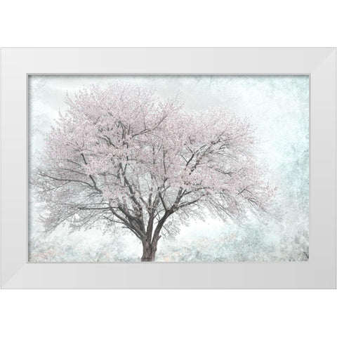 A Feel of Spring I White Modern Wood Framed Art Print by Weisz, Irene