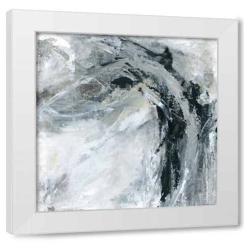 Wild Grace White Modern Wood Framed Art Print by Robinson, Carol