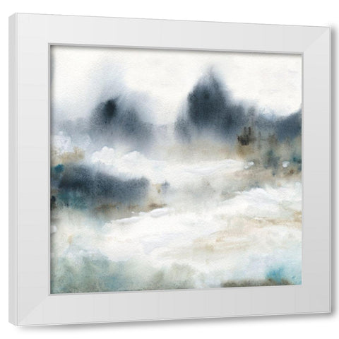 Tide and Time II White Modern Wood Framed Art Print by Robinson, Carol