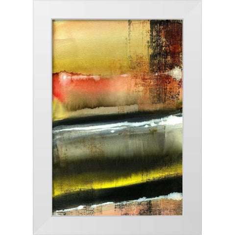 Desert Night I White Modern Wood Framed Art Print by Jill, Susan