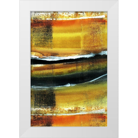 Desert Night II White Modern Wood Framed Art Print by Jill, Susan