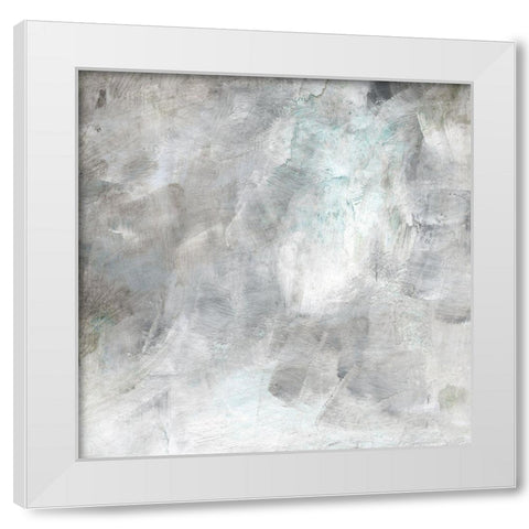Soft Hue White Modern Wood Framed Art Print by Craven, Katrina