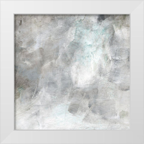 Soft Hue White Modern Wood Framed Art Print by Craven, Katrina