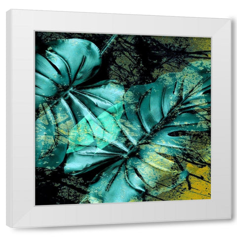 South Beach II White Modern Wood Framed Art Print by Jill, Susan