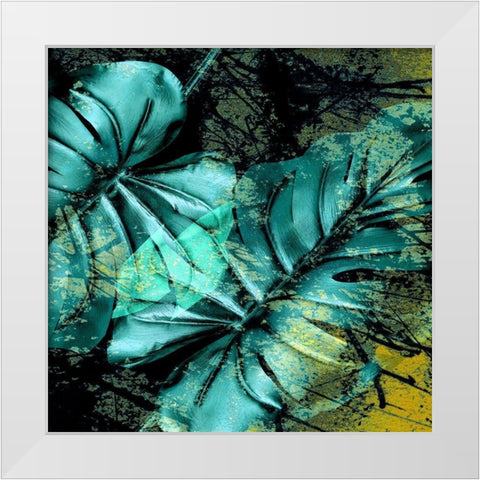 South Beach II White Modern Wood Framed Art Print by Jill, Susan