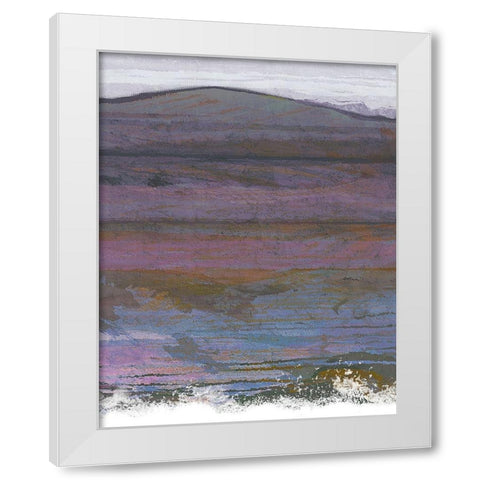 Majestic Mountains I White Modern Wood Framed Art Print by Jill, Susan