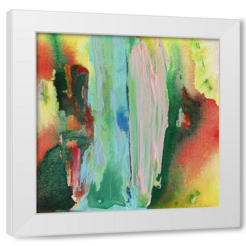 Long Lake II White Modern Wood Framed Art Print by Jill, Susan