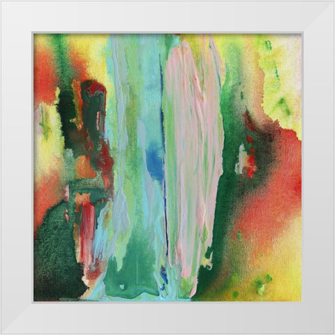 Long Lake II White Modern Wood Framed Art Print by Jill, Susan