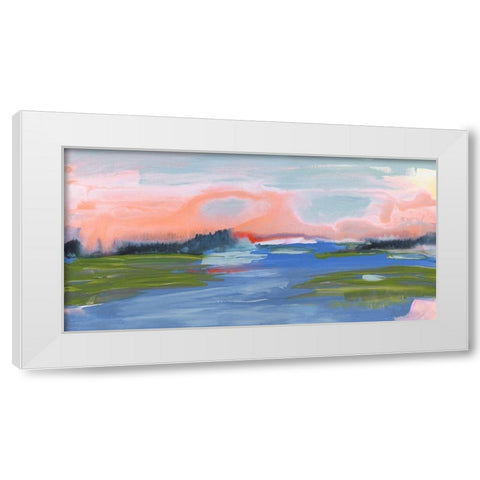 Kattskill Bay White Modern Wood Framed Art Print by Jill, Susan