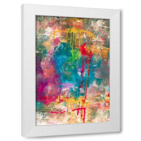 Summer Night II White Modern Wood Framed Art Print by Jill, Susan