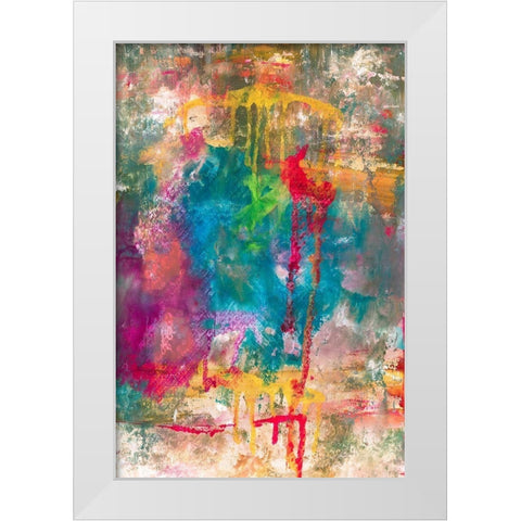 Summer Night II White Modern Wood Framed Art Print by Jill, Susan