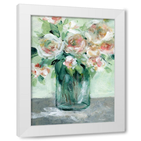 Gathering of Summer White Modern Wood Framed Art Print by Robinson, Carol