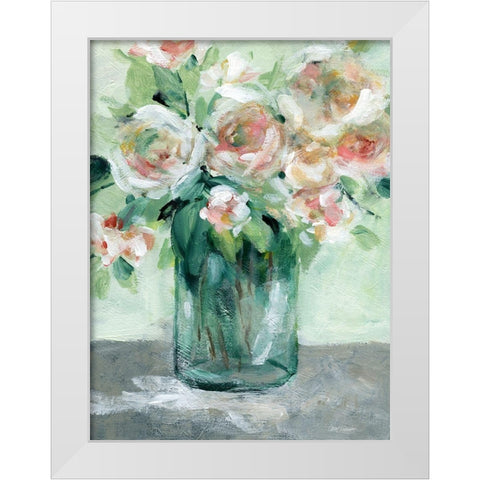 Gathering of Summer White Modern Wood Framed Art Print by Robinson, Carol