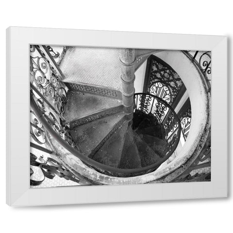 Palacio White Modern Wood Framed Art Print by Wilson, Emily