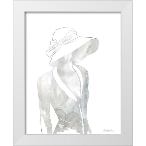 Fashion Cover II White Modern Wood Framed Art Print by Robinson, Carol