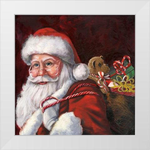 Special Delivery White Modern Wood Framed Art Print by Brooks, Donna