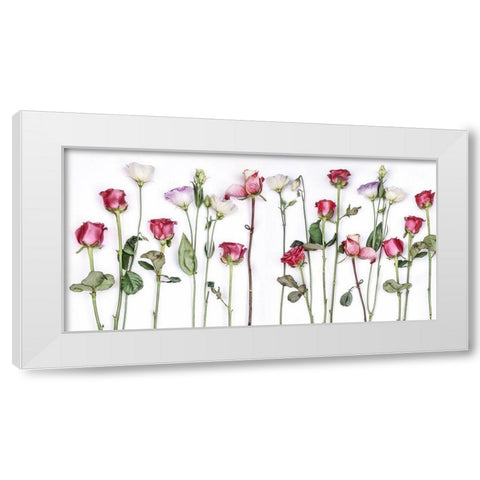 Rouge Moderne Panel White Modern Wood Framed Art Print by Weisz, Irene
