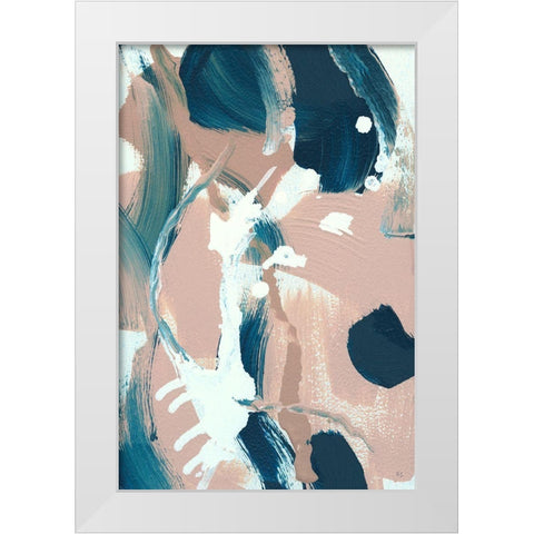 Summer Wind I White Modern Wood Framed Art Print by Jill, Susan