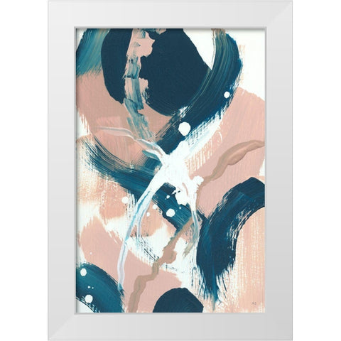 Summer Wind II White Modern Wood Framed Art Print by Jill, Susan