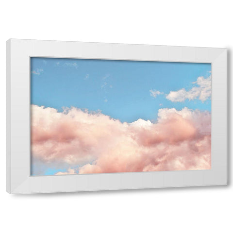 Toasty Clouds II White Modern Wood Framed Art Print by Carpentieri, Natalie