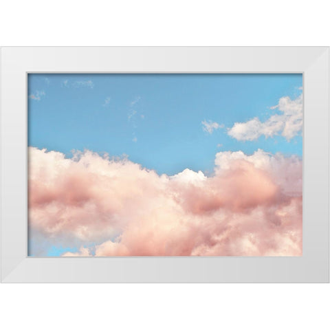 Toasty Clouds II White Modern Wood Framed Art Print by Carpentieri, Natalie