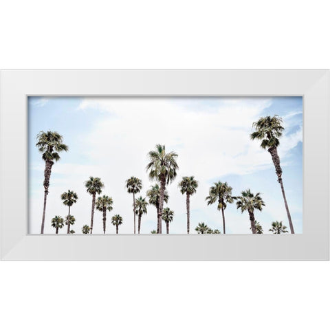 Laguna Beach White Modern Wood Framed Art Print by Carpentieri, Natalie
