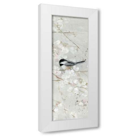 Soft Melody II White Modern Wood Framed Art Print by Swatland, Sally