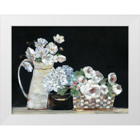 Country Variety White Modern Wood Framed Art Print by Swatland, Sally