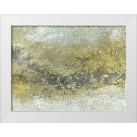 Switchback Travels I White Modern Wood Framed Art Print by Pattinian, Merri