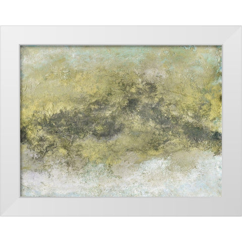 Switchback Travels II White Modern Wood Framed Art Print by Pattinian, Merri
