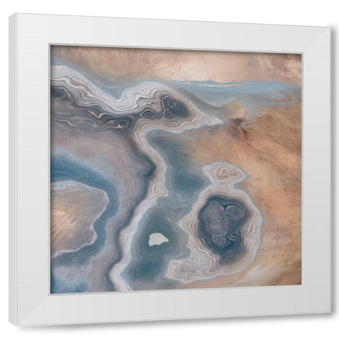 Land of Dreams I White Modern Wood Framed Art Print by Weisz, Irene